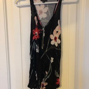 dynamite half zip tank